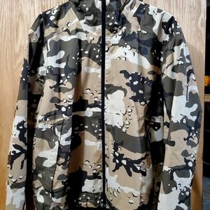 The North Face Men's Millerton Rain Jacket (brown/tan/olive Green)